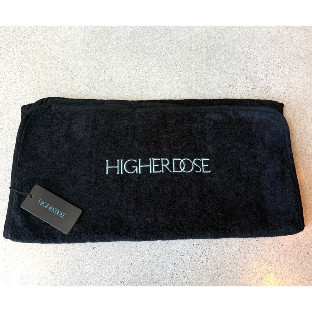 Higher Dose HigherDose Organic Cotton Pro PEMF Mat Cover - 29" x 73" - Black
